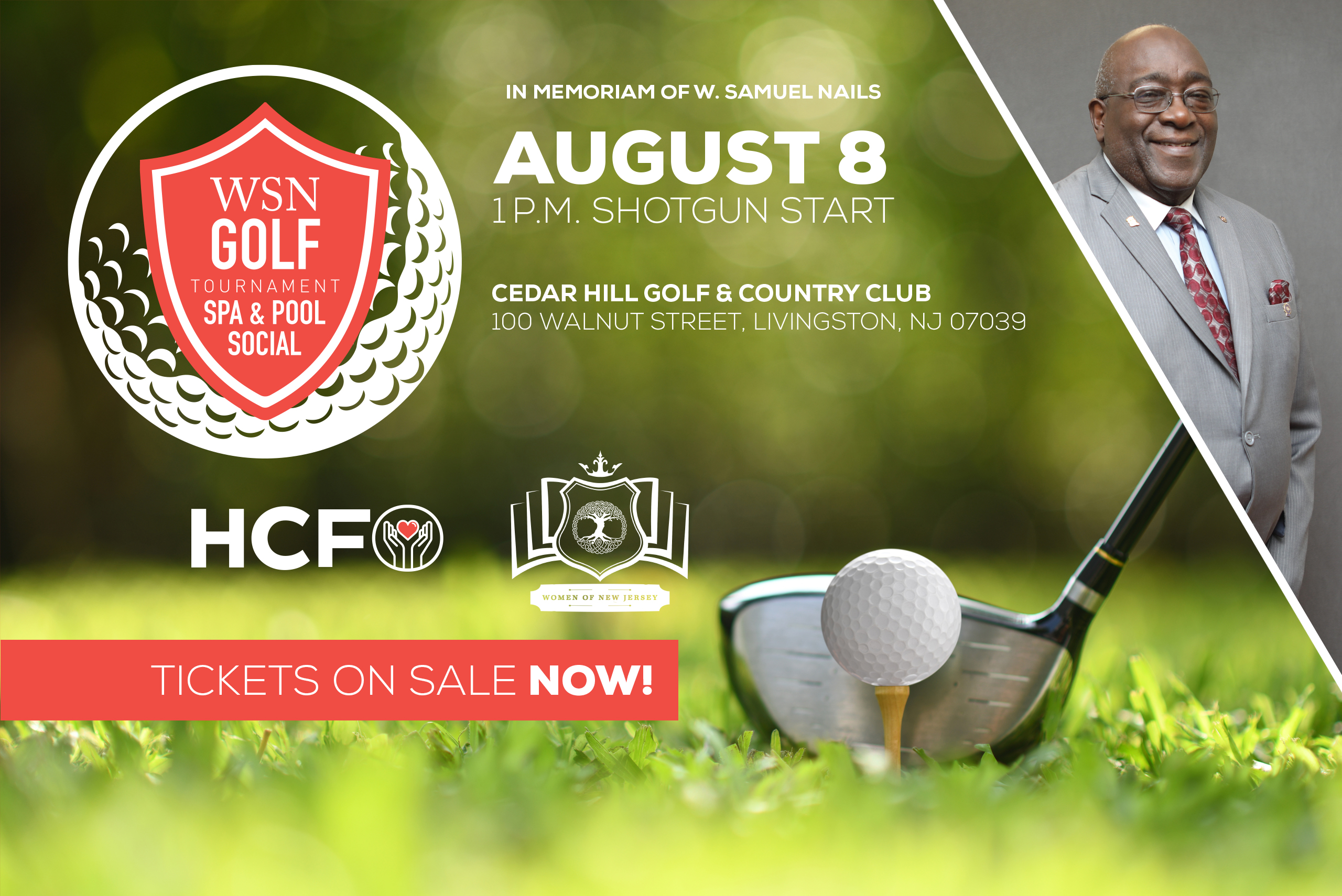 W. Samuel Nails Golf Tournament Spa aand Pool Social, August 8 - Tickets on Sale Now!